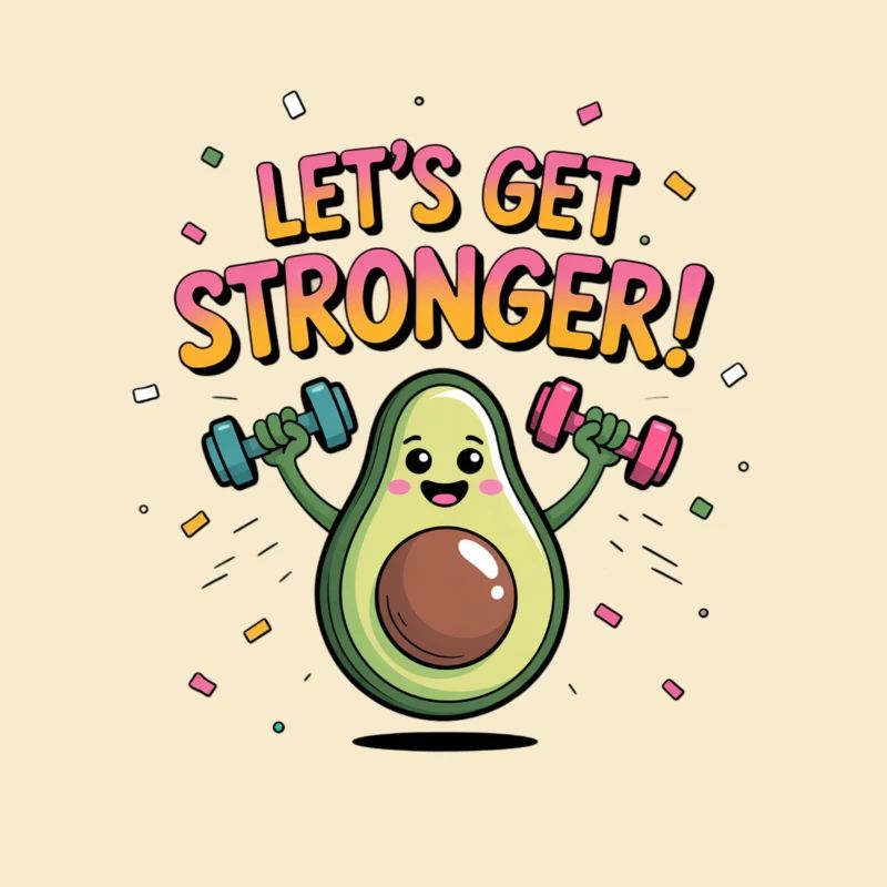 Avocado beim training 