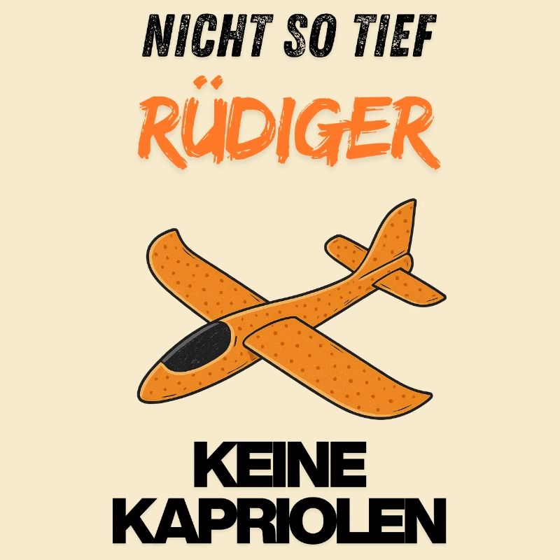 Motif d’avion RÜDIGER Not So Deep Orange
