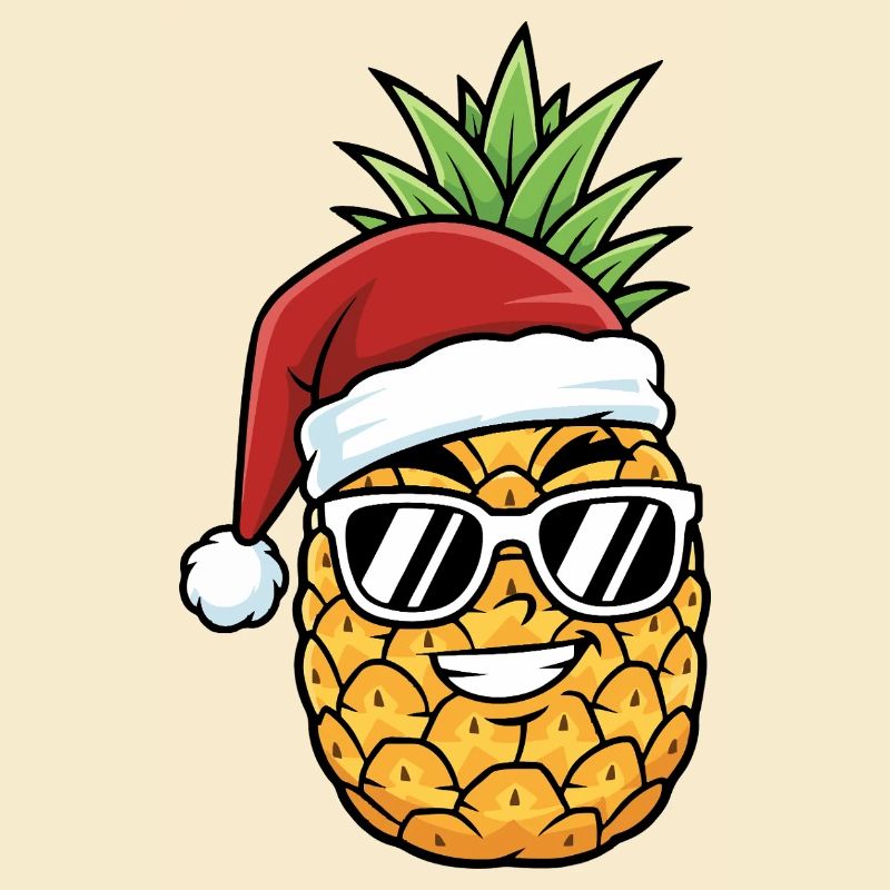 Art de l’ananas de Noël
