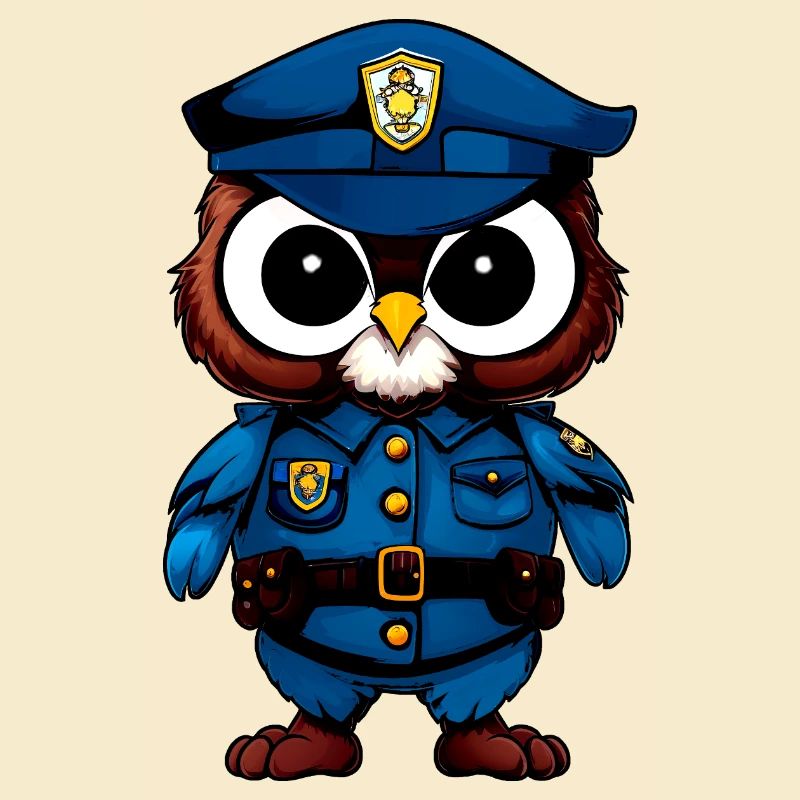Eule Polizei