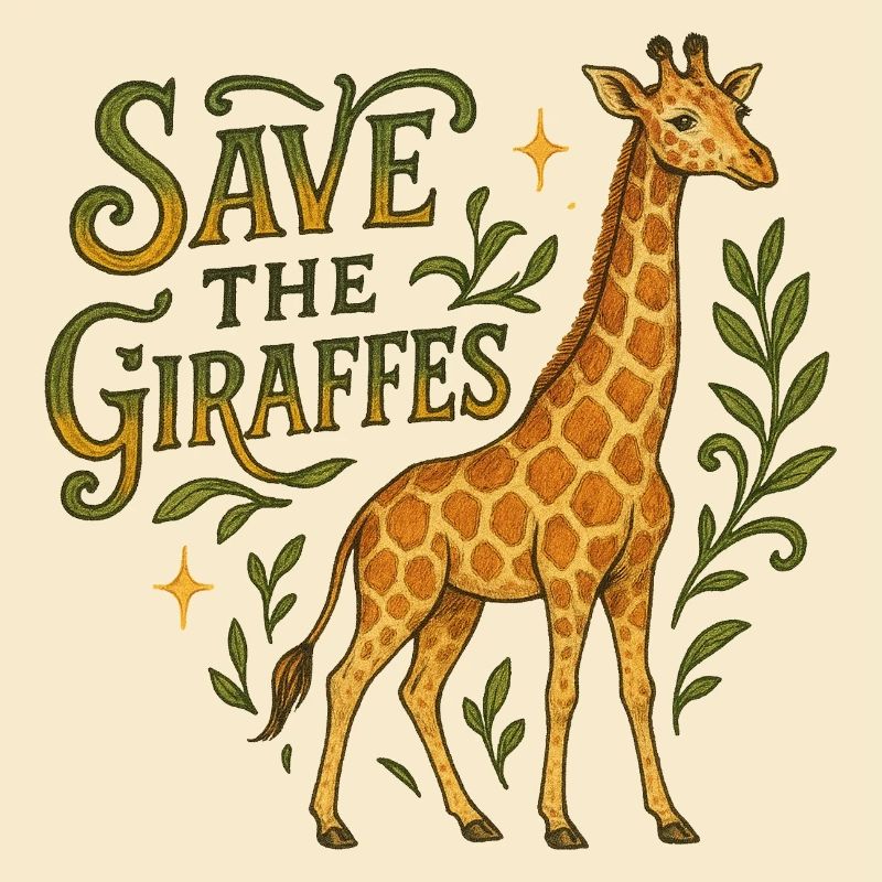 Save Giraffes Conservation Design