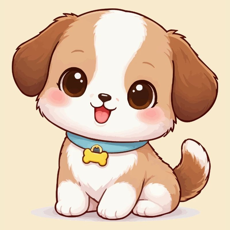 Dog Cute Comic