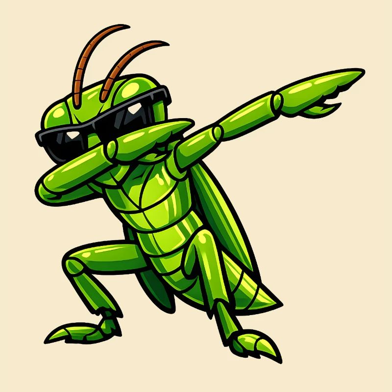 Dabbing Grasshopper