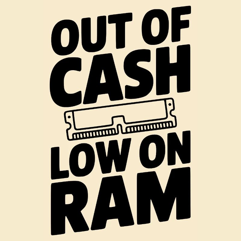 À court d’argent : peu de RAM