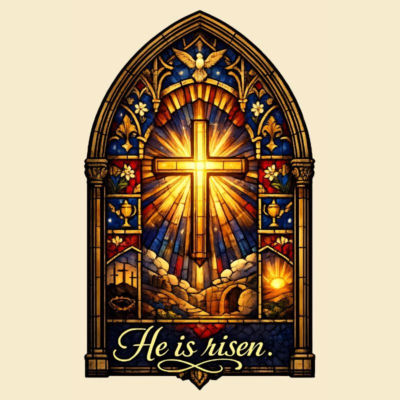 He is Risen Easter Jesus