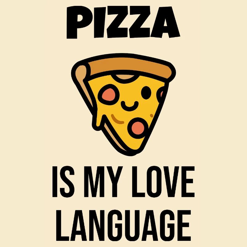 Tranche de pizza Caractère