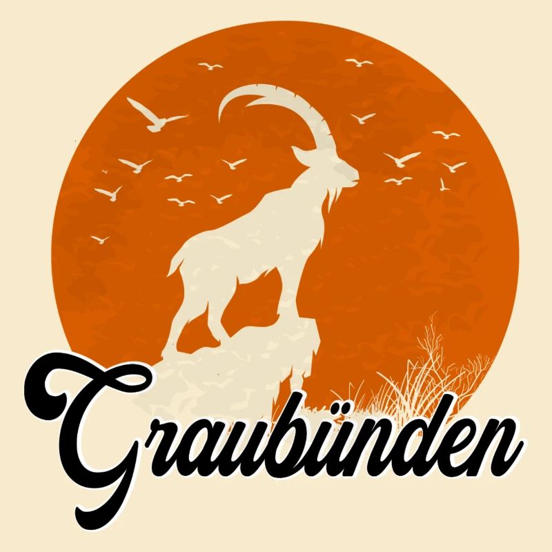 Grey-banded moon silhouette