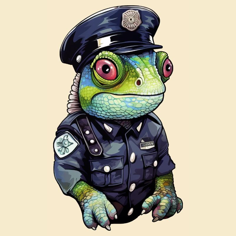 Policière caméléon