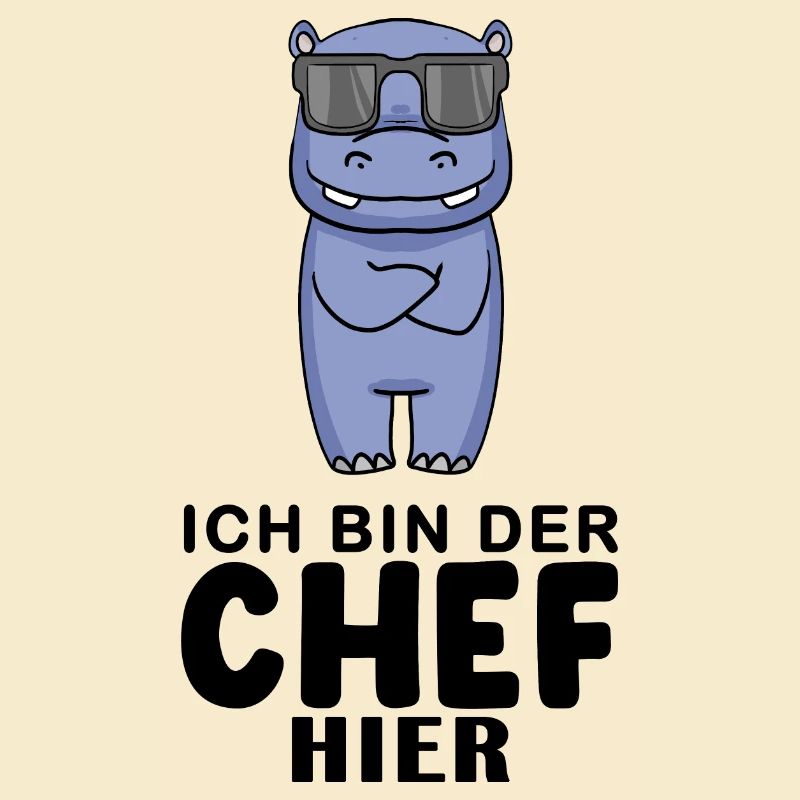 Chef Spruch lustig - Ich bin der Chef hier - Chef
