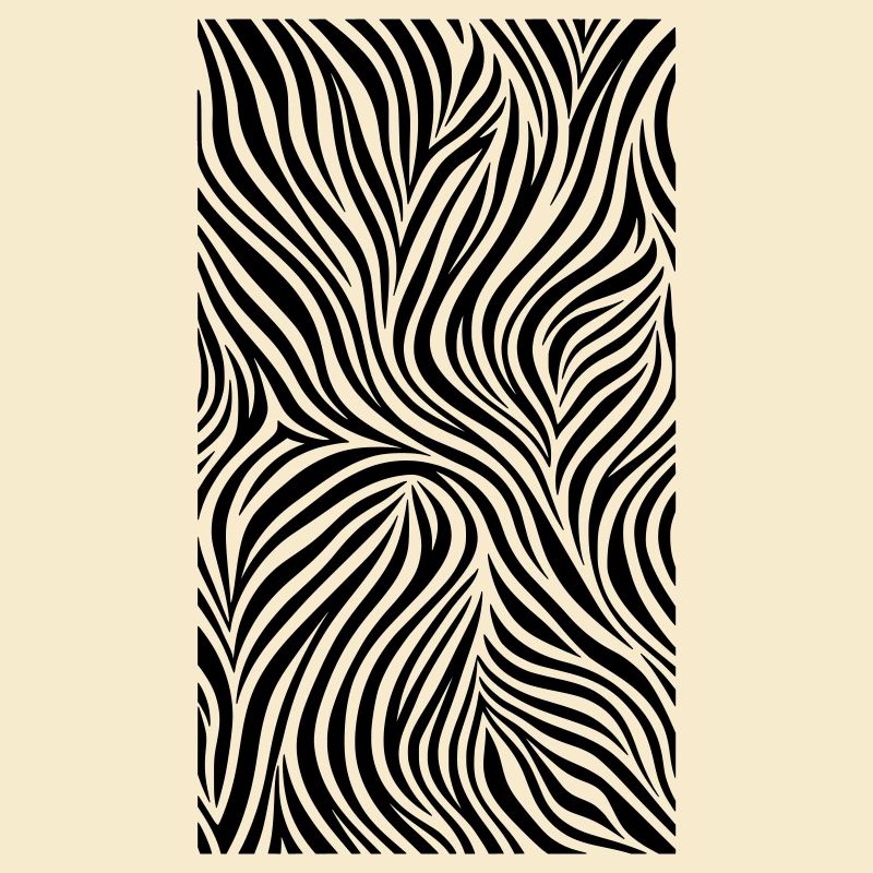 Zebra Stripe Zebra Pattern Stripe Black White