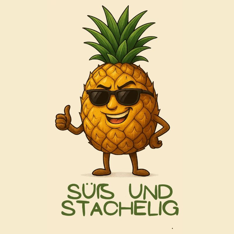Ananas mit Stil: Sus und Stachelig