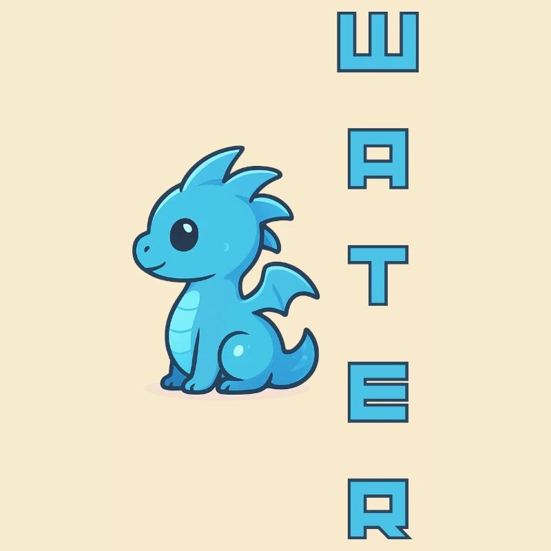 Sucette d’eau Bleu
