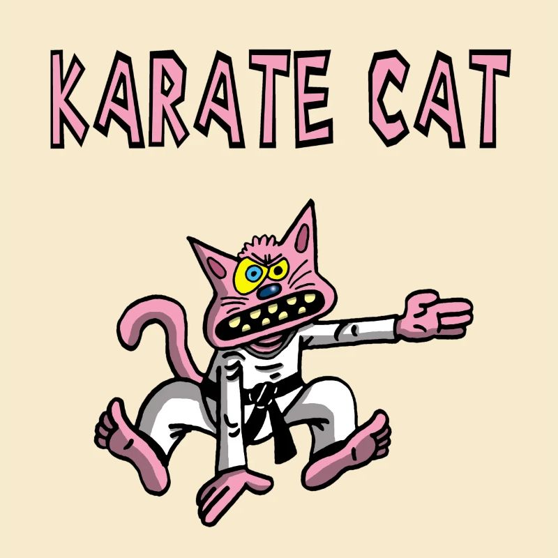 Pink und Karate