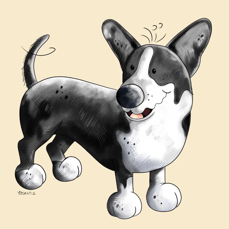 Welsh Corgi Cardigan