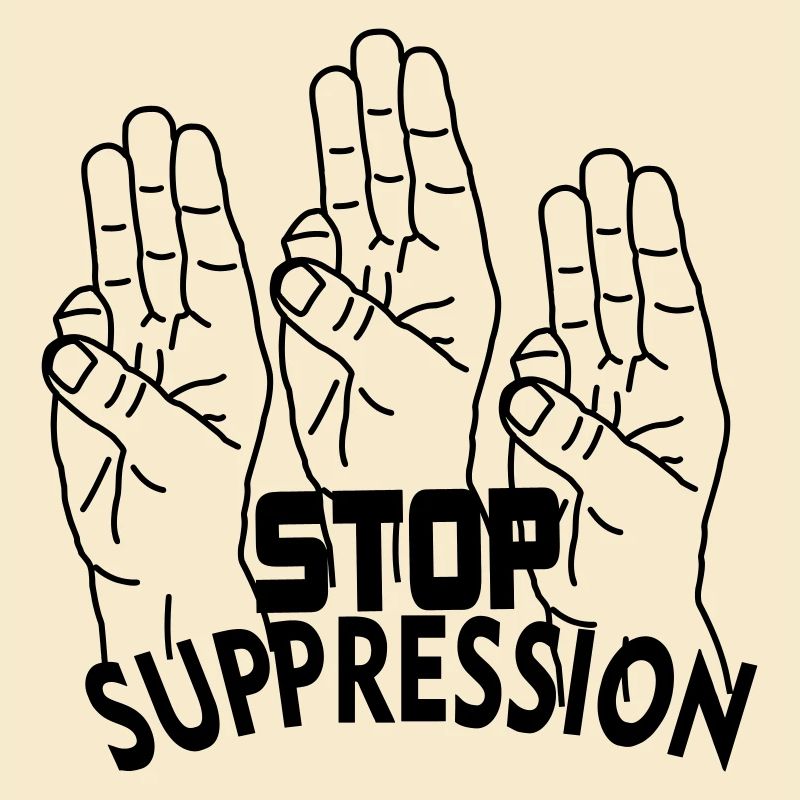 Hand gesture stop suppression