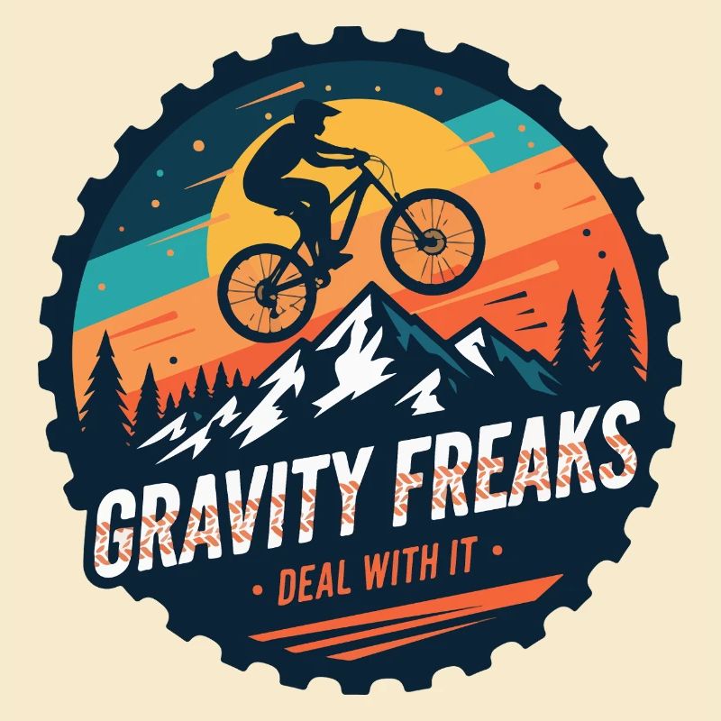 Badge Gravity Freaks VTT Sunset