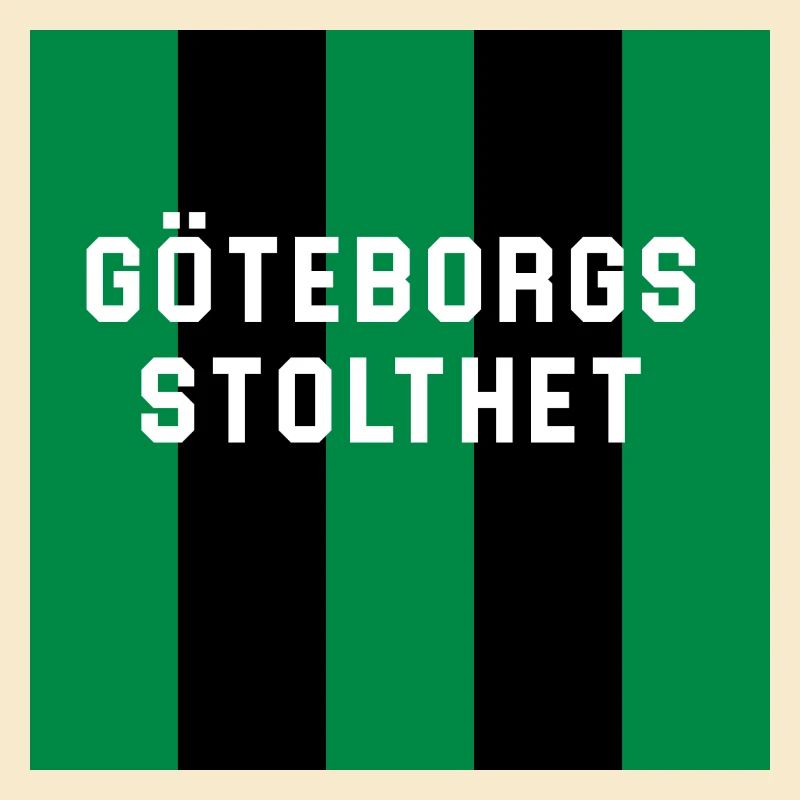 Conception de texte de la fierté de Göteborg