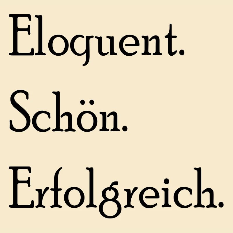 Eloquent. Nice. Successfully. Statement Saying