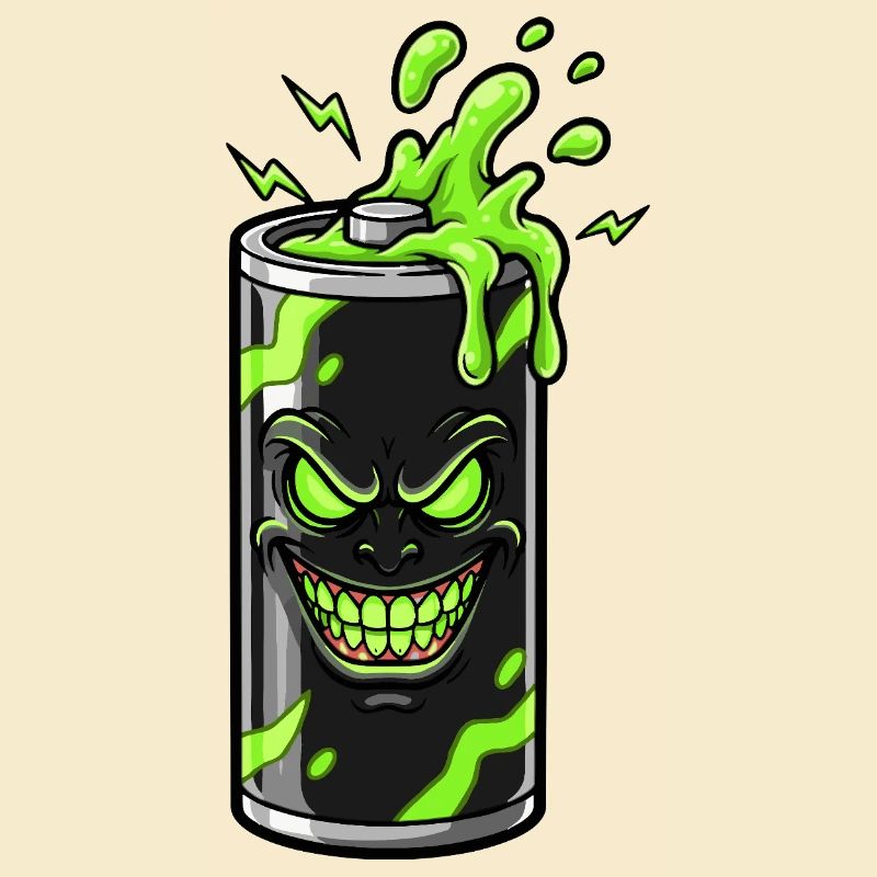 Grim Battery Green Battery Slime