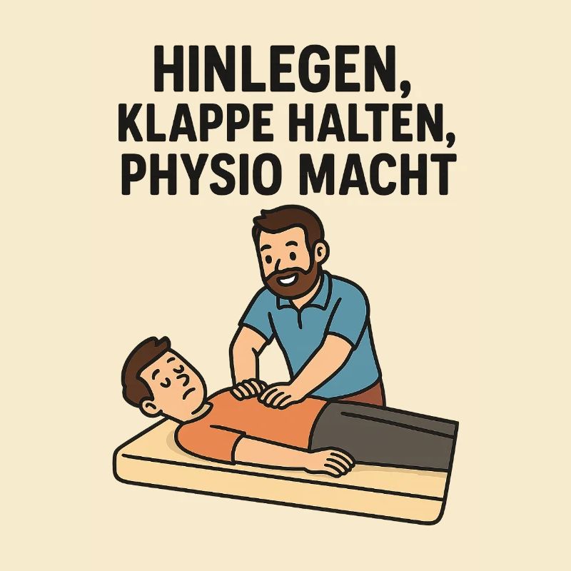 Lie down, shut up, physio POWER