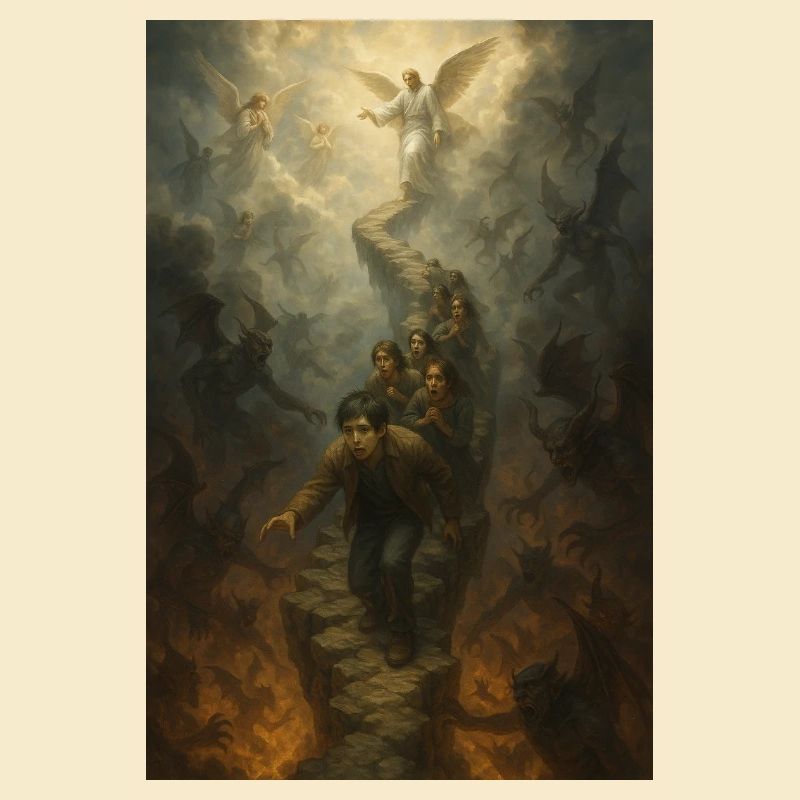 "The Path Between – Heaven, Hell and Human Fear"