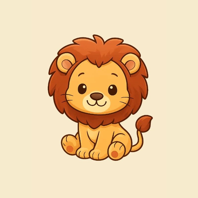 Design mignon de Lion Kush