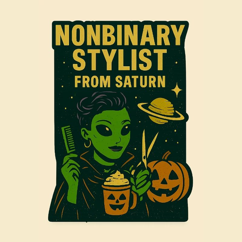 Nonbinary Stylist from Saturn Halloween