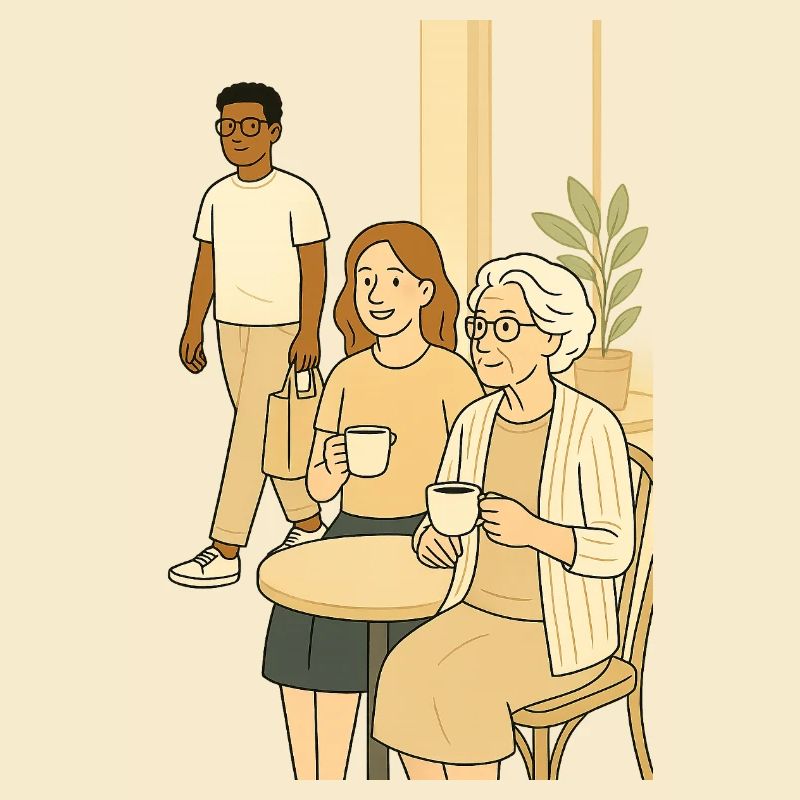 Coffee hour generations