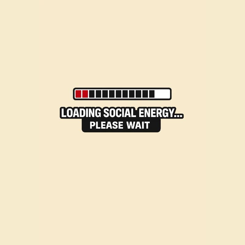 Soziale Energie wird geladen