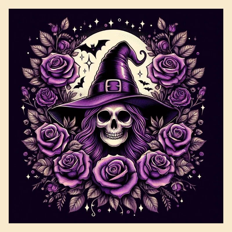 Totenkopf Hexe