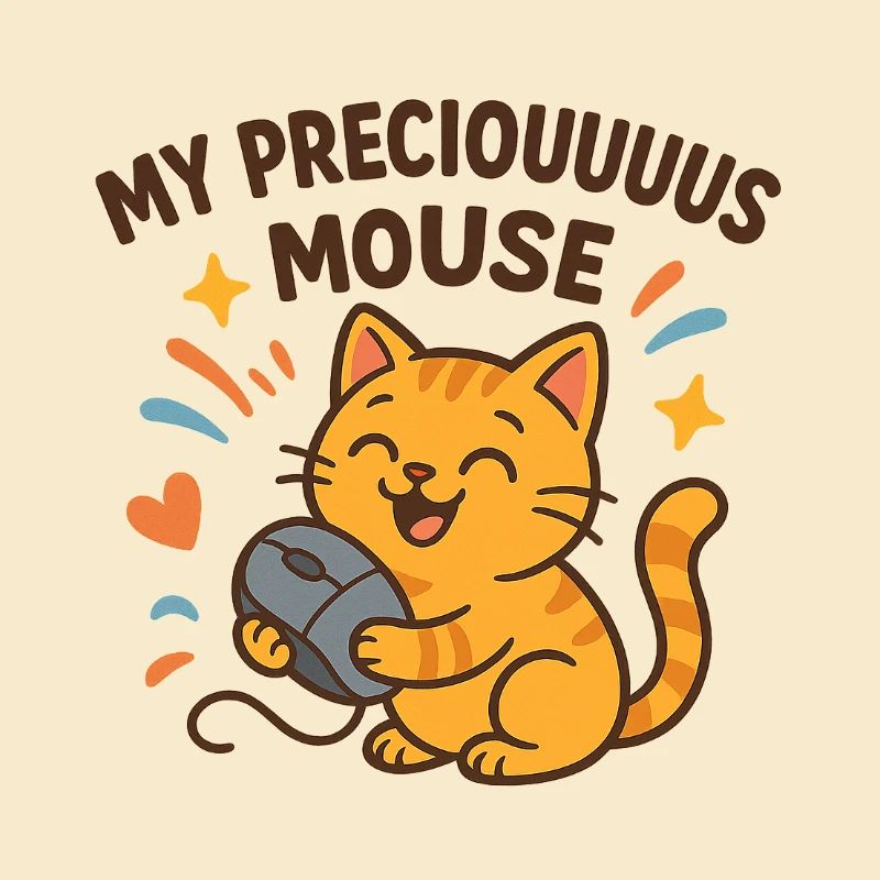 Cute Cat and Love for Mouse
