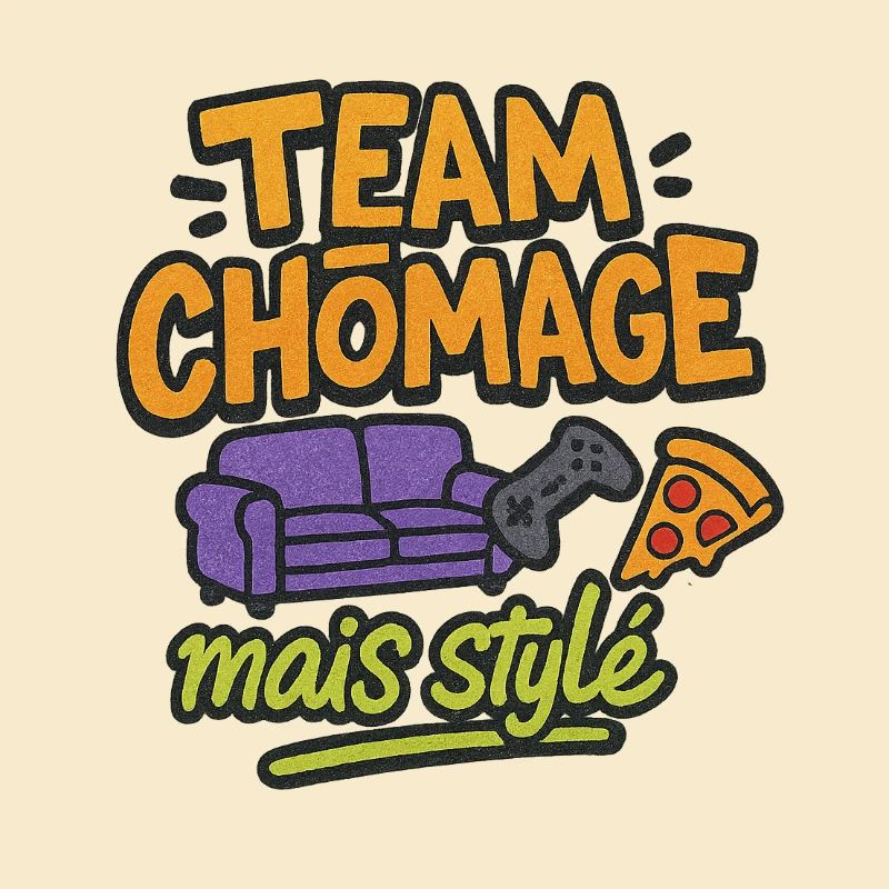 Team chomage mais stylé
