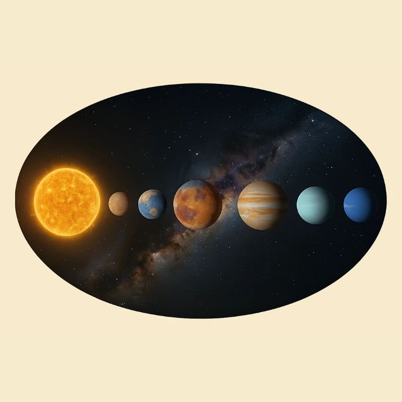 Soleil - Système solaire - Planètes