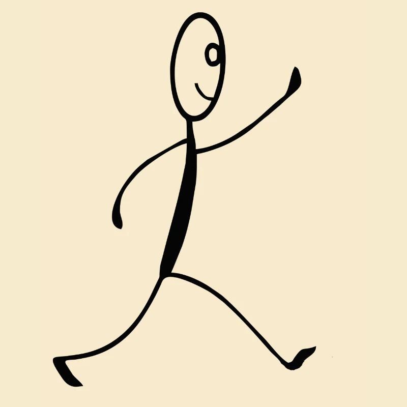 Figure en course