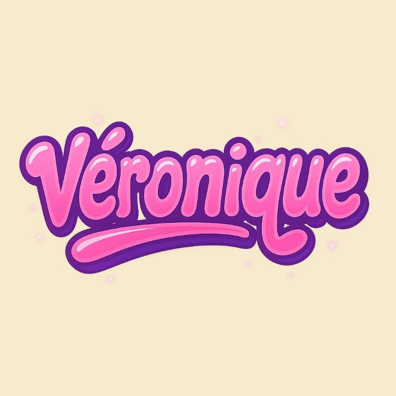 Graffiti Name Véronique printable on everything!