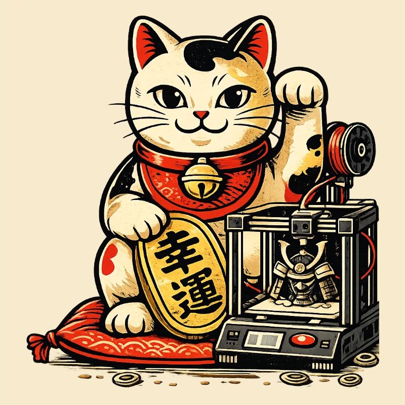 Lucky Maker Cat – Le Chat Porte-Bonheur des Créate