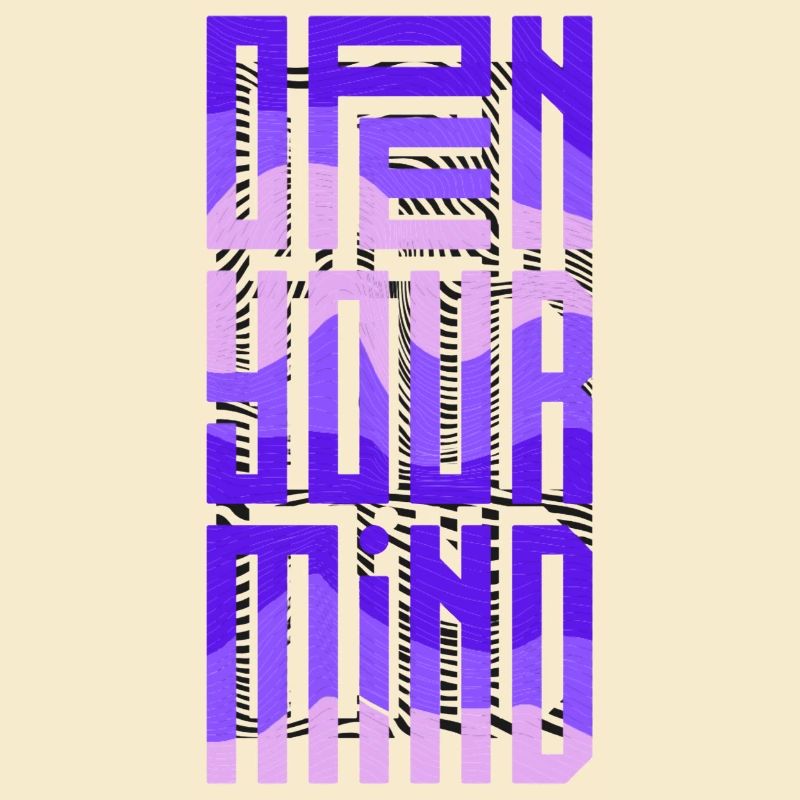Neon Block Gradient