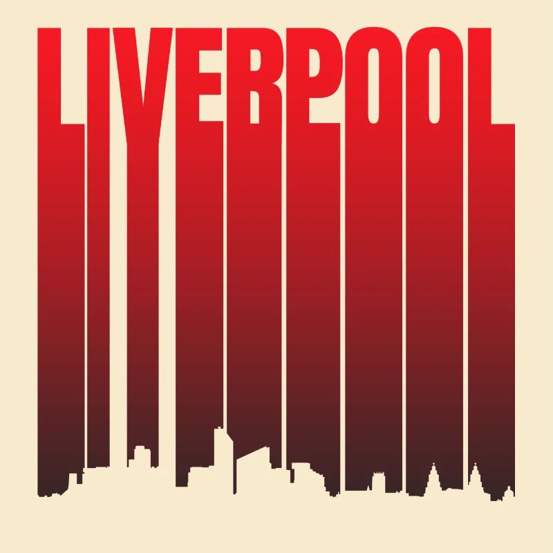 Liverpool Skyline Gradient