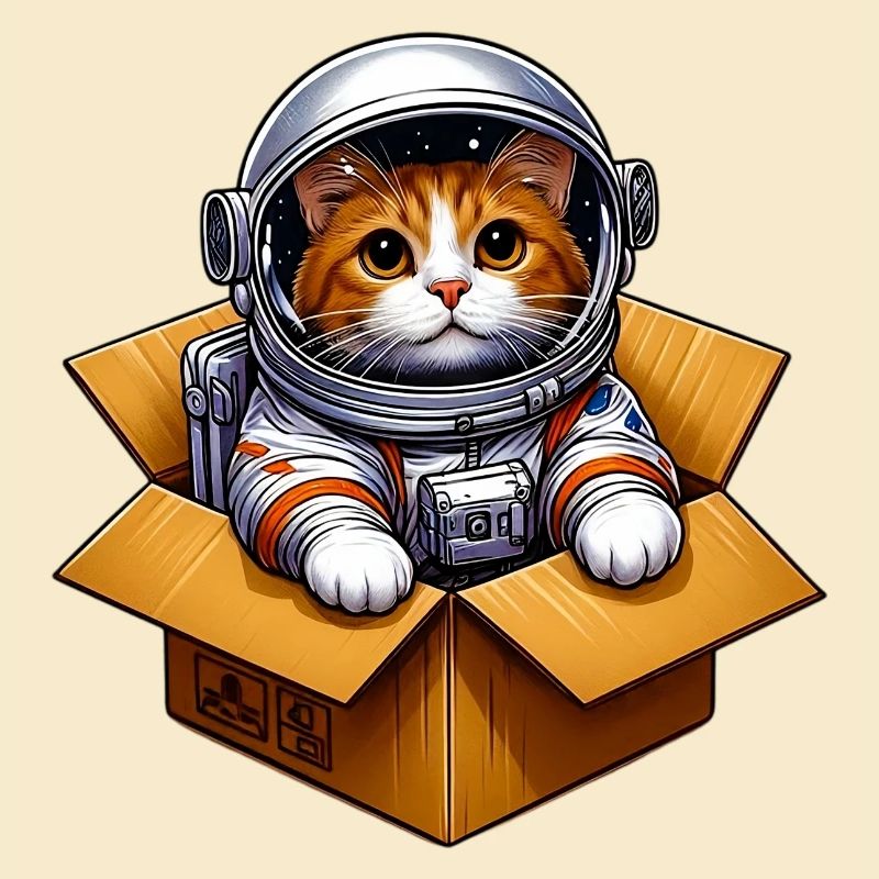 Chat astronaute