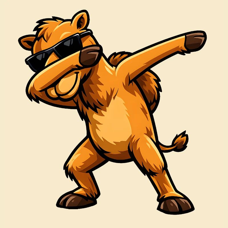 Dabbing Kamel