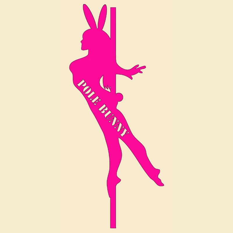 Pole Bunny Silhouette