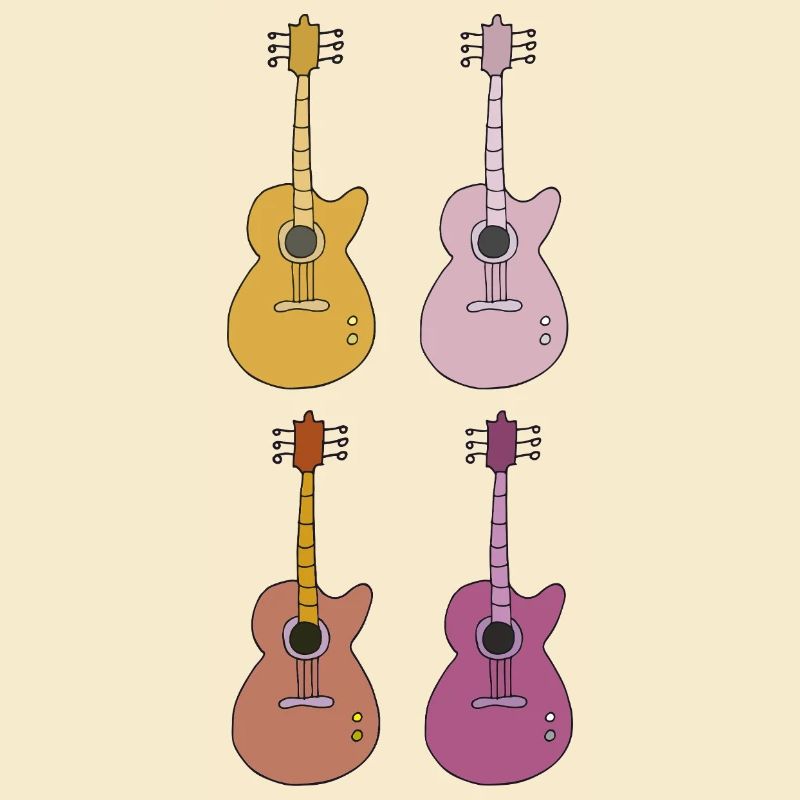 Guitare 4 vitesses