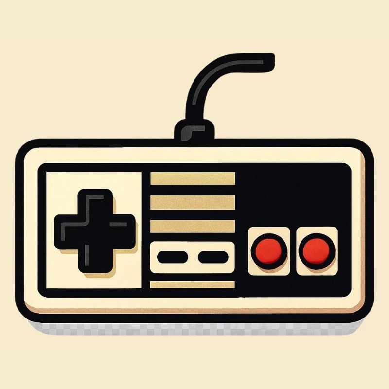 Retro NES controller design