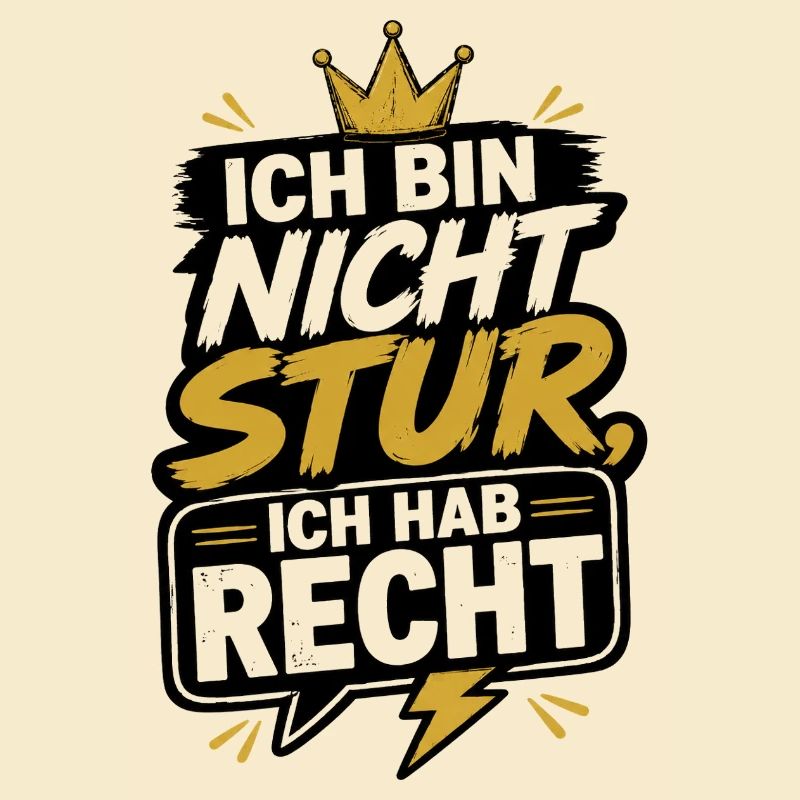 Ich bin nicht stur