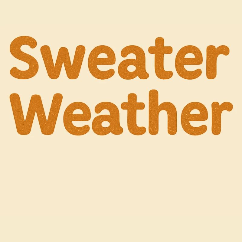 Météo du pull d’automne