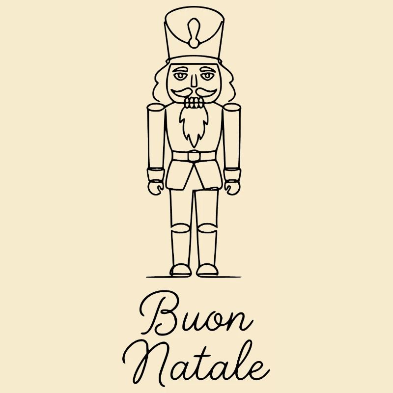 Buon Natale Nutcracker Christmas