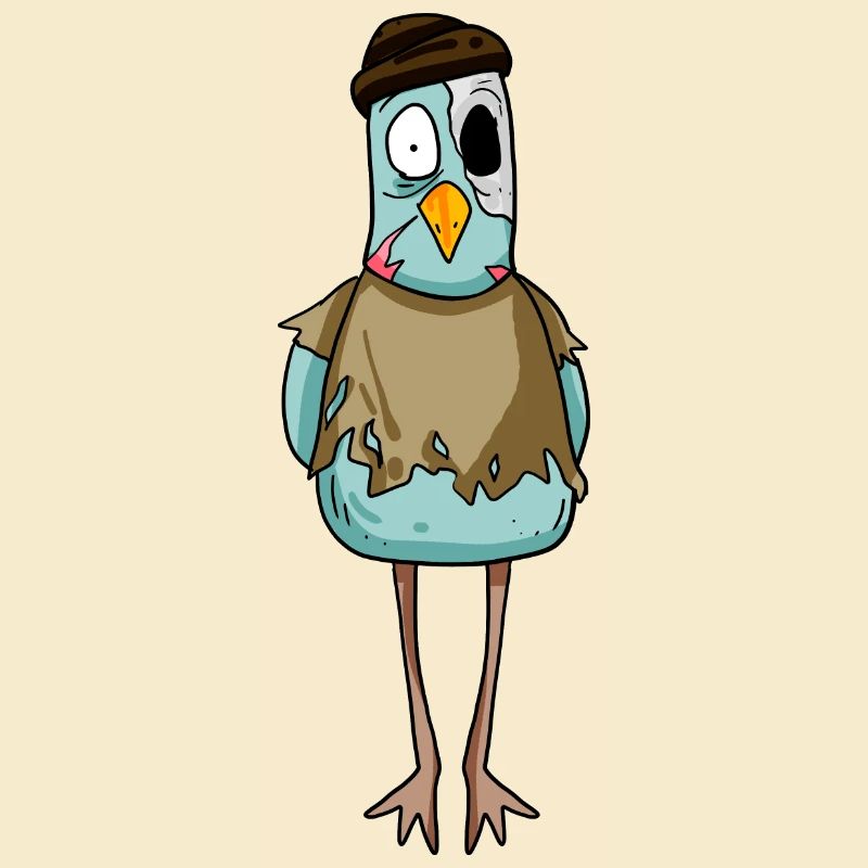 Zombie Möwe