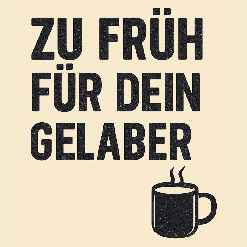 Coffee Cup Saying Print