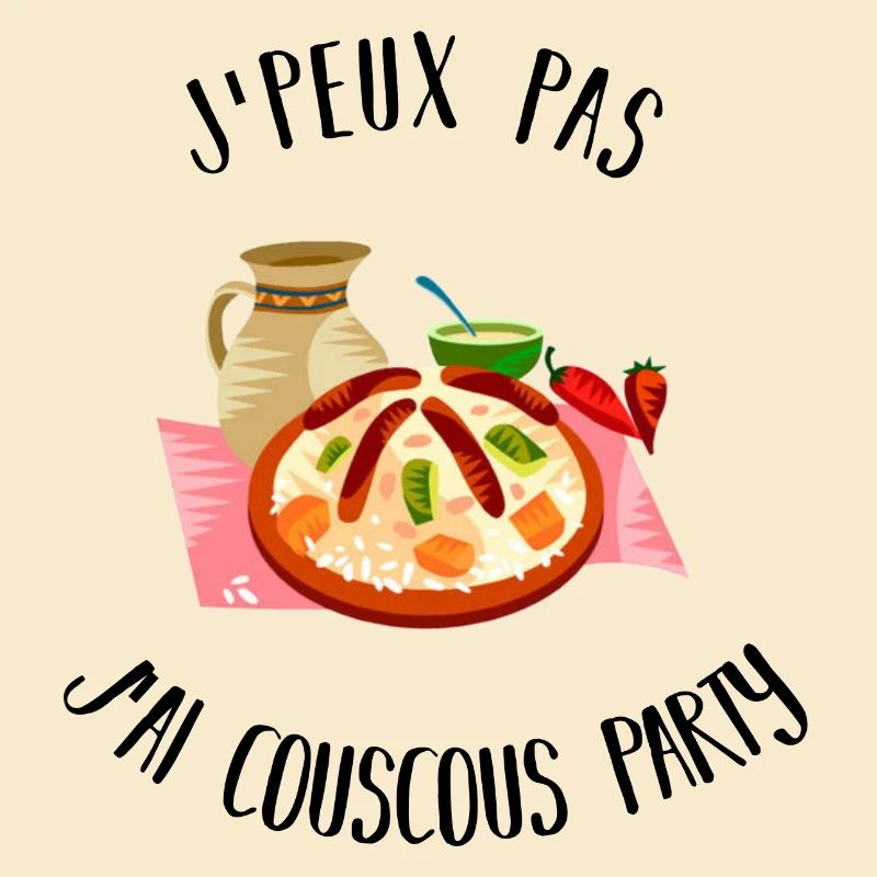 I can't I have couscous party