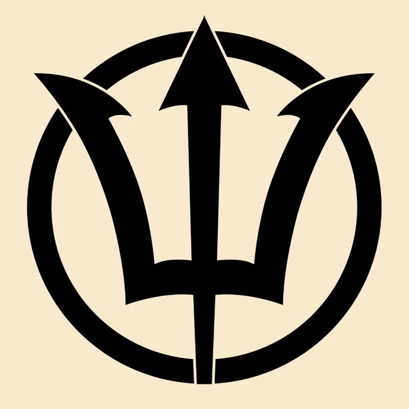 Poseidon-Dreizacksymbol